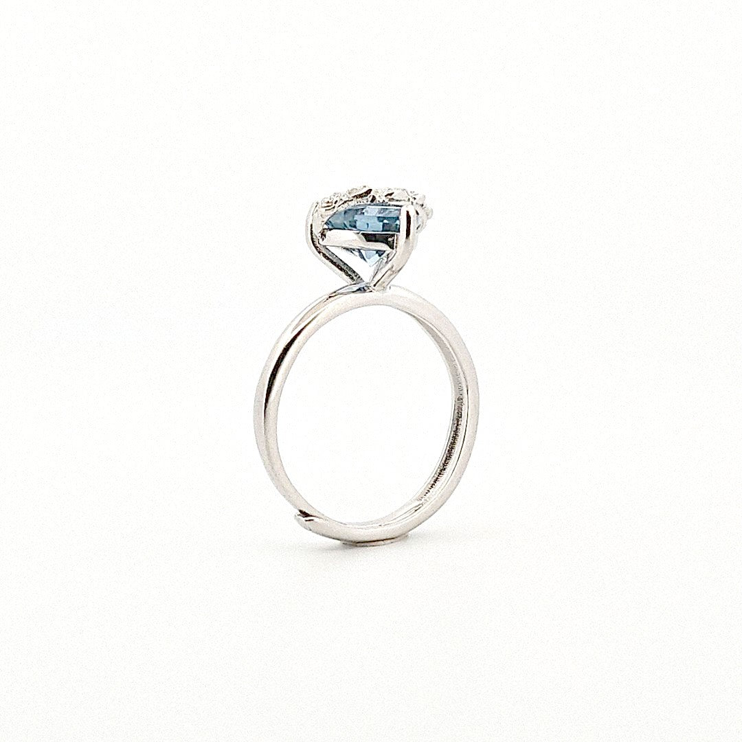 Immaculate Heart of Mary Blue ring image 3