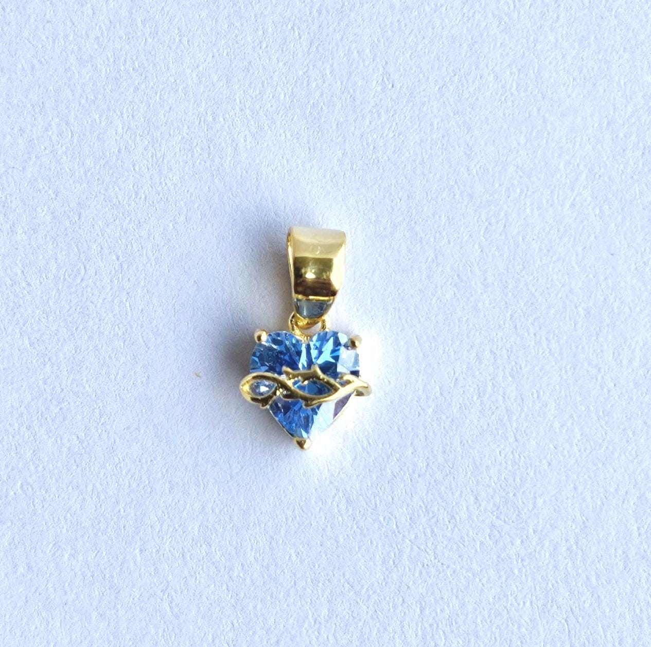 Sacred Heart 12 Stones | BirthStones | 12 Apostles stones | Exodus 28 | 12 Tribes of Israel | Aquamarine