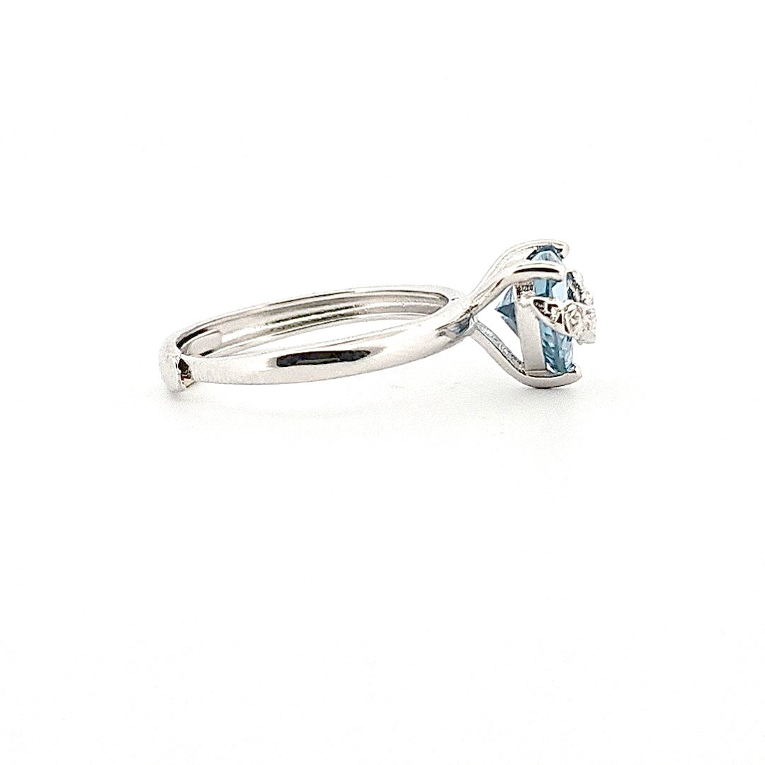 Immaculate Heart of Mary Blue ring image 2