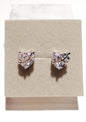 Chaste heart of St. Joseph earrings White image 0