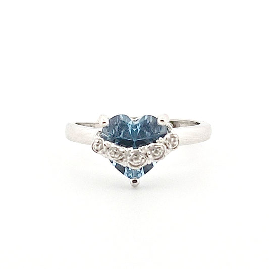 Immaculate Heart of Mary Blue ring image 0