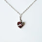 Chaste Heart of St. Joseph necklace | silver image 0