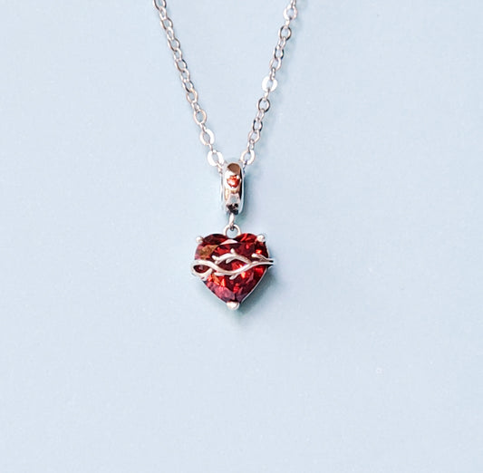 Sacred heart of Jesus necklace | charm image 0