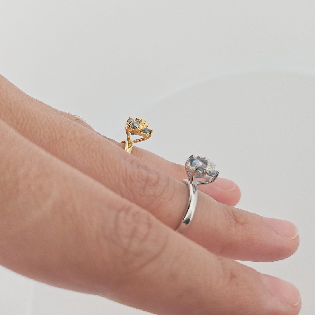 Immaculate Heart of Mary Blue ring image 5