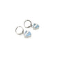 Immaculate Heart Drop earrings | silver | Blue image 0