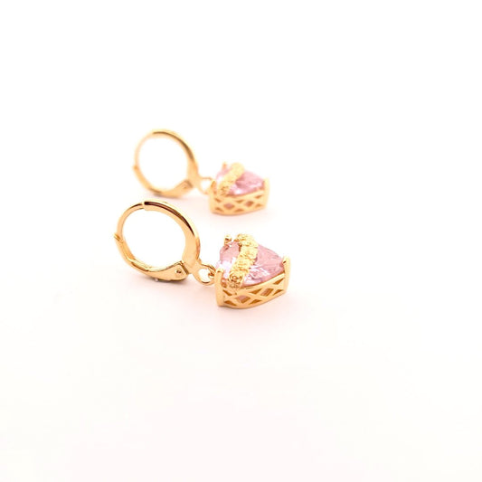 Immaculate Heart Drop earrings | GLP image 0