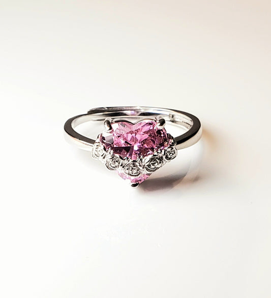 Immaculate heart ring | Medium size stone image 0