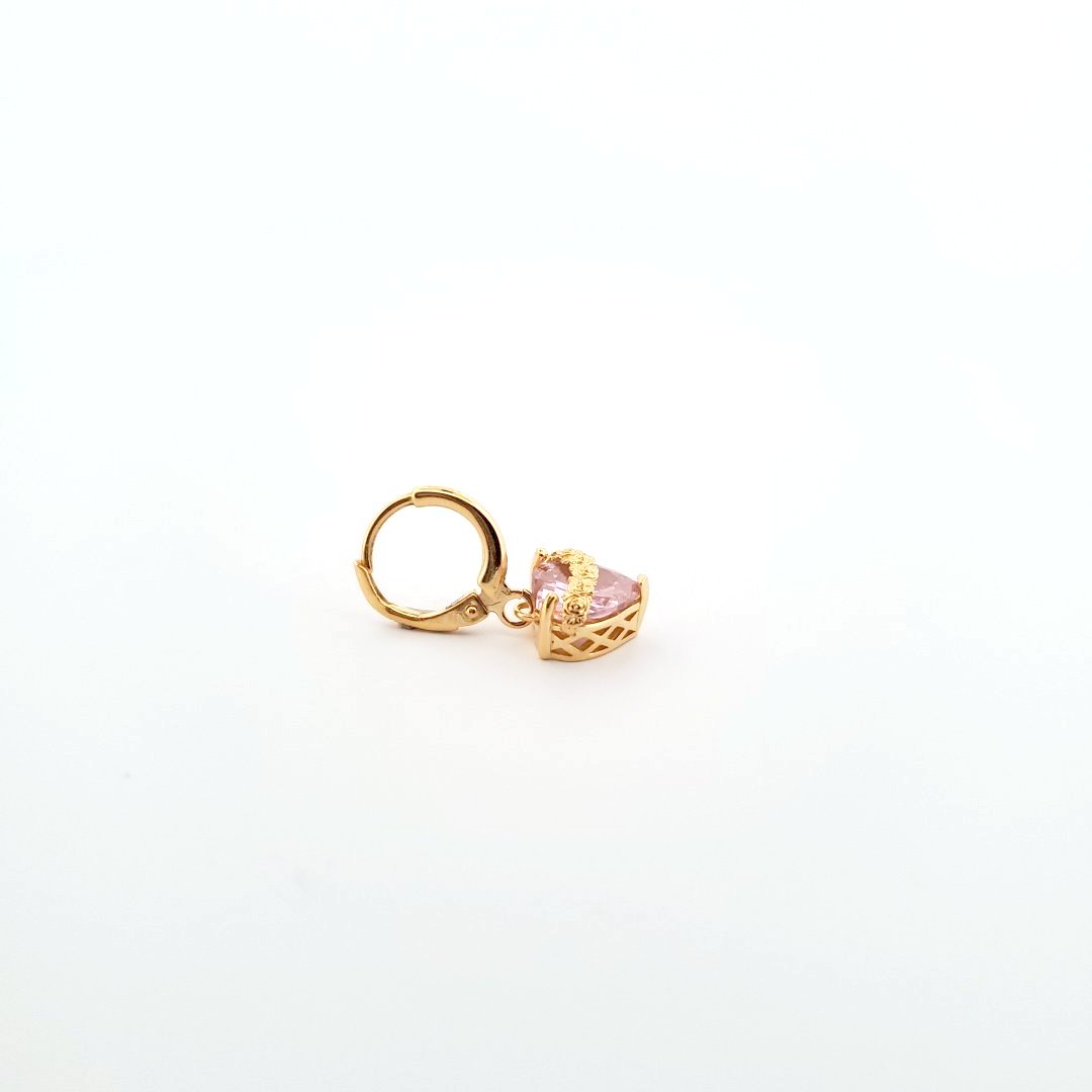 Immaculate Heart Drop earrings | GLP image 1